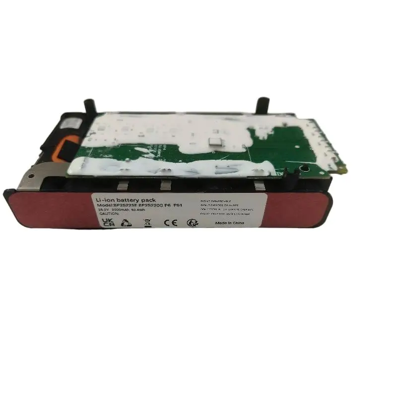 New BP25225E 25.2V 2000mAh Handheld Cordless Vacuum Cleaner Battery for Midea P6/P6 Snow/P6 Master P91 BP25220G