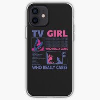 Tv Girl Who Really Cares Iphone Tough Ca  Phone Case Customizable for iPhone 11 12 13 14 Pro Max Mini X XS XR Max 6 6S 7 8 Plus