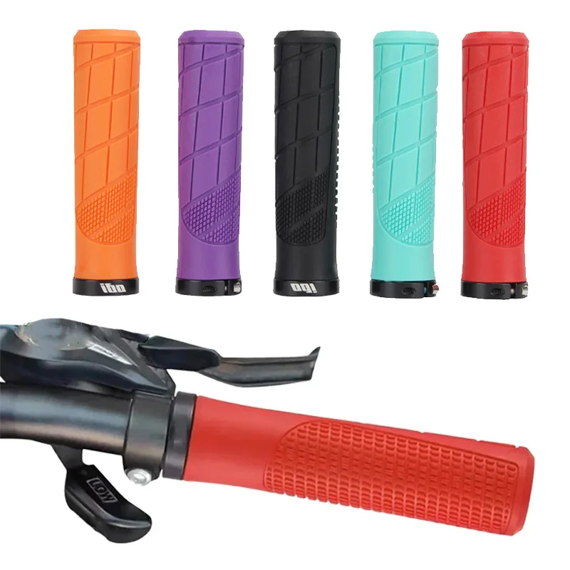 ODI ODI Gummigriffe mit Lock-On-System für MTB, rutschfest, stoßdämpfend, für Mountainbike und Rennrad, Lenkergriffe aus Gummi, Fahrradgriffe