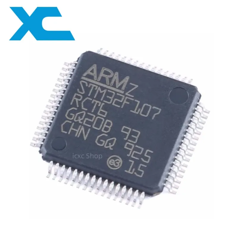 STM32F107RCT6 LQFP-64 32-bit microcontroller chip ARM 72MHz