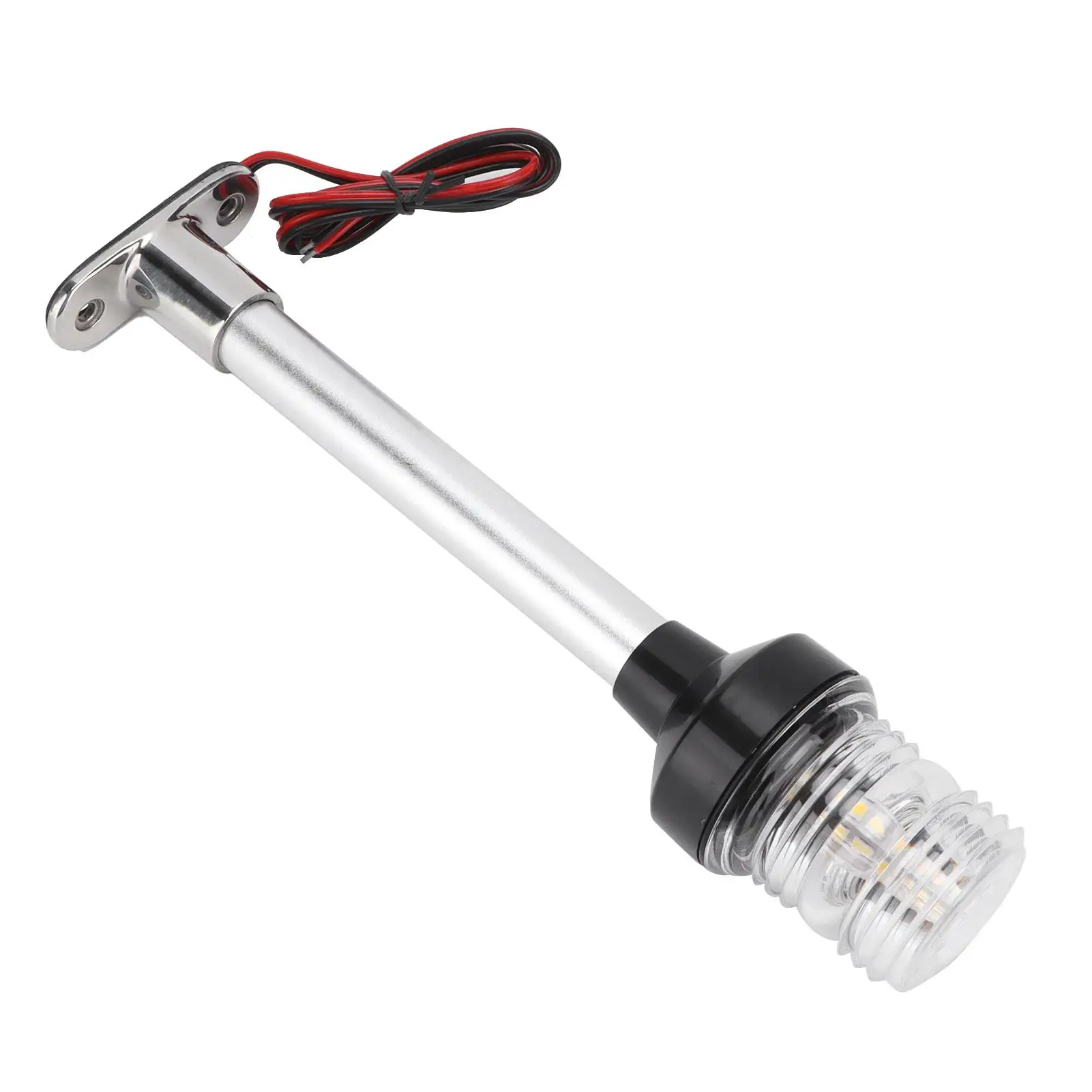 Stainless Steel Boat Stern Light 360° All Round Navigation Light for Pontoon & Fishing Boat