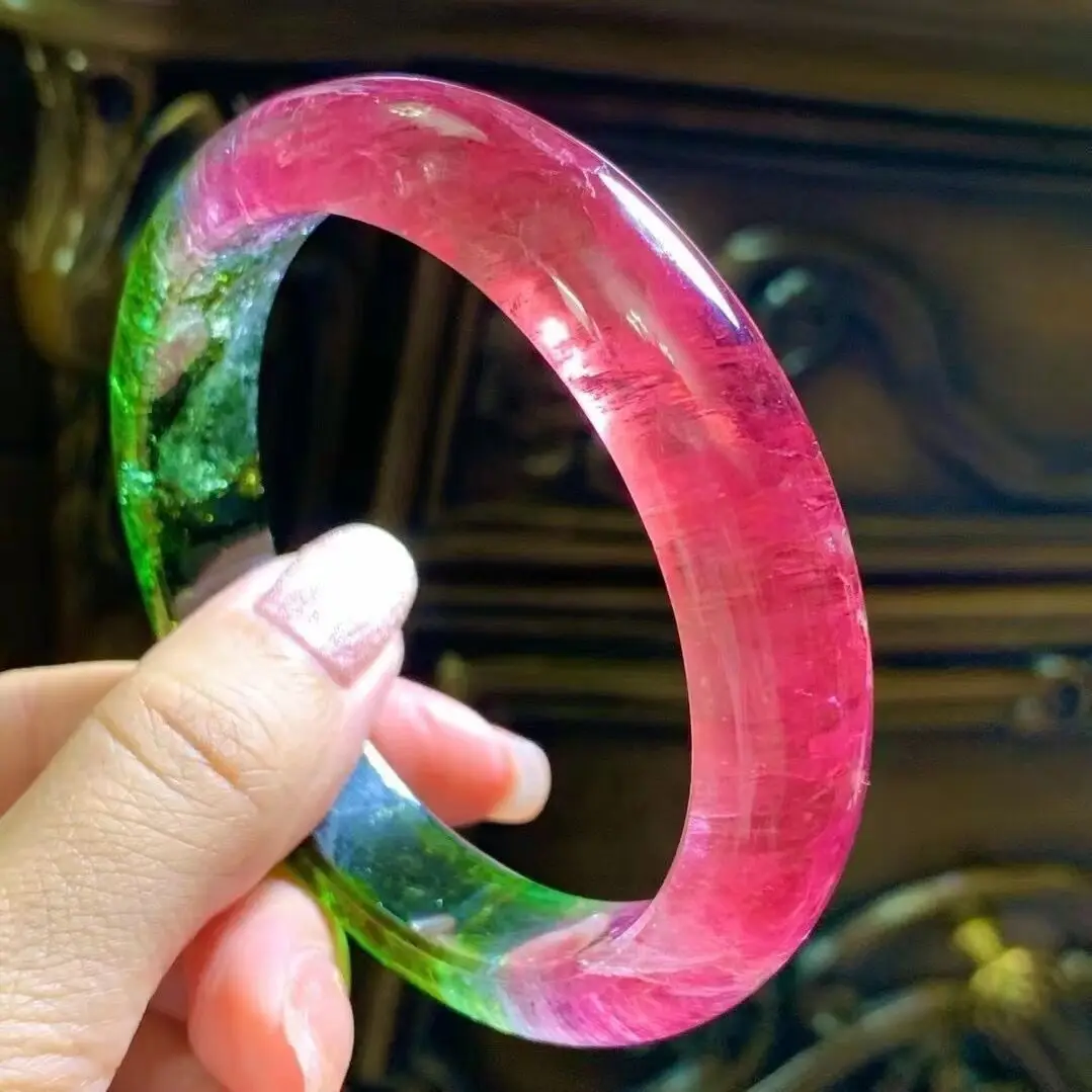 

Brazilian Rupee Paraiba Tourmaline Bracelet Candy Color