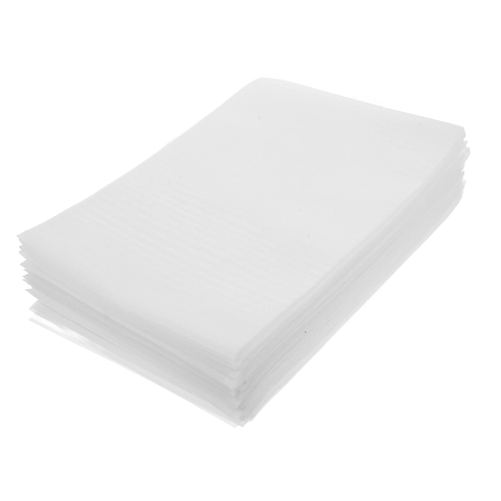 

100 Pcs Shockproof Foam Bags Material Protective Packaging Moving Pouches Storage Wrap Sheets Cushioning Plates