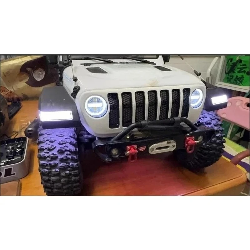 

Split Printed Painted Front Grille for 1/7 RLAARLO MK07 JK07, Direct Snap-on Installation,RC Crawler Upgrade Parts/Front Grille