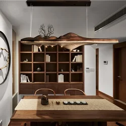 Nordic Modern Solid Wood Resin Pendant Lamp For Bedroom  Dining Room Kitchen Island Wooden Indoor Furniture Lighting Decor