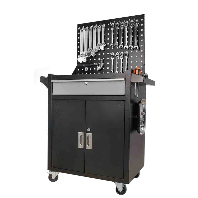 Professional Metal Heavy Duty Steel Workbench Garage Workshop Storage System Cabinet With Tool Cart