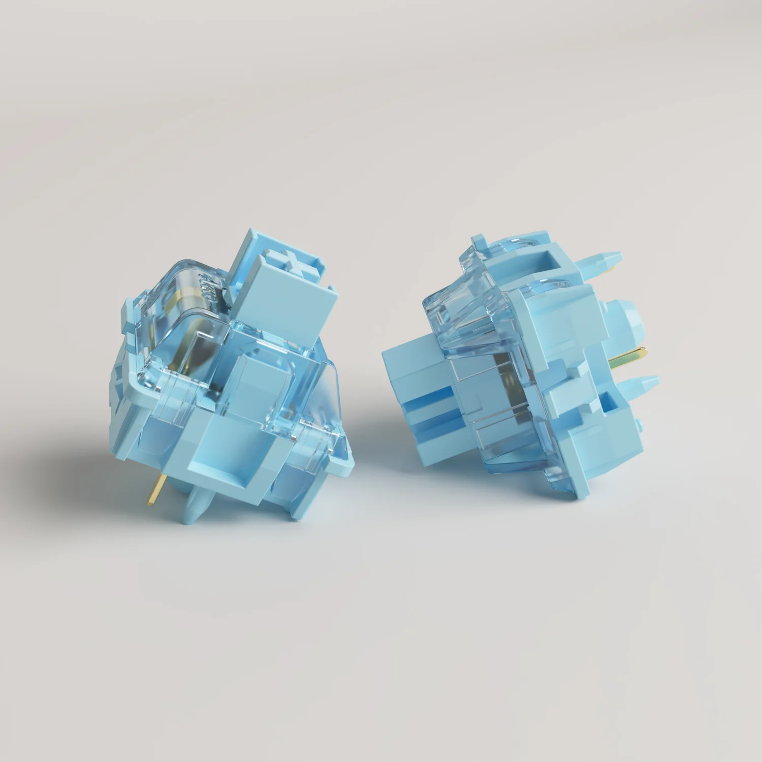 Akko V3 Cream Blue Pro przełącznik 5 Pin 45gf przełącznik dotykowy z pyłoszczelnym trzpieniem kompatybilny z klawiatura mechaniczna MX (45 szt.) — zdjęcie produktu 6