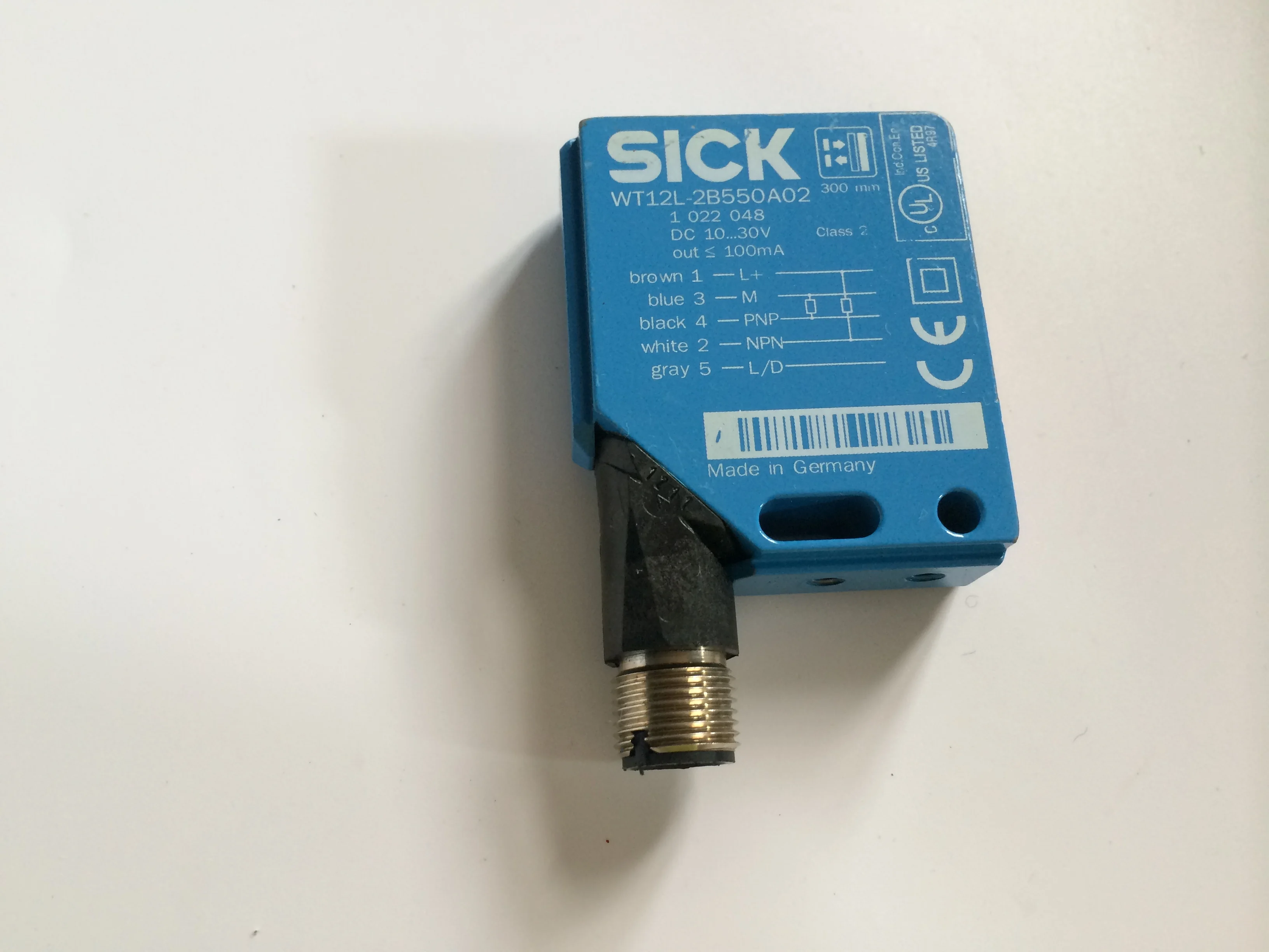 Visible light,  sensor WT12L-2B550 photoelectric switch, proximity switch, sensor