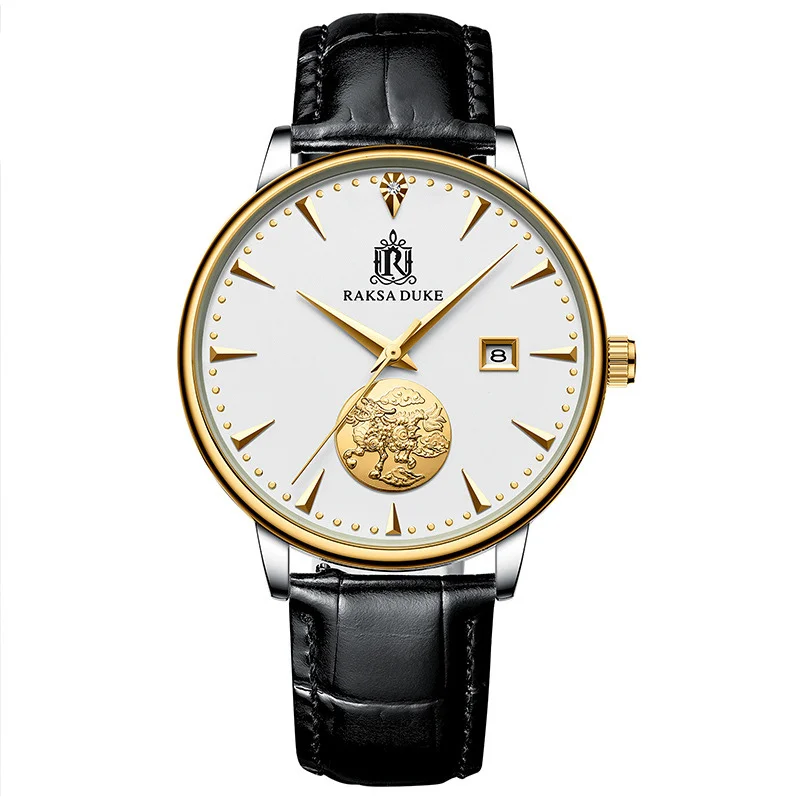 

Automatic Mechanical Watch for Men Diamond Series with a Diameter of 42mm Thickness of 13mm Sapphire Crystal Calendar Function