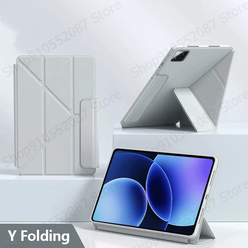 Coque For Xiaomi Pad 8 Case 11.2 inch Smart Fold PU Leather Stand Magnetic Cover For Funda Xiaomi Pad 8 Pro /Mi Pad 8 Case 11.2