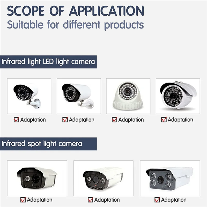 

B28C-2Set Universal Vertical Pole Mount Camera Bracket Wall Mounting Bracket For CCTV Security Camera PTZ Dome (D)