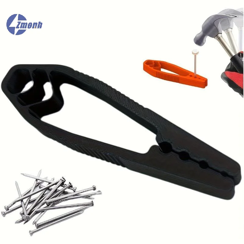 New！Portable Nail Fixer Tool Woodworking Nail Fixer Plastic Sliding Joint Pliers Protect Fingers For Maintenance And Woodworking