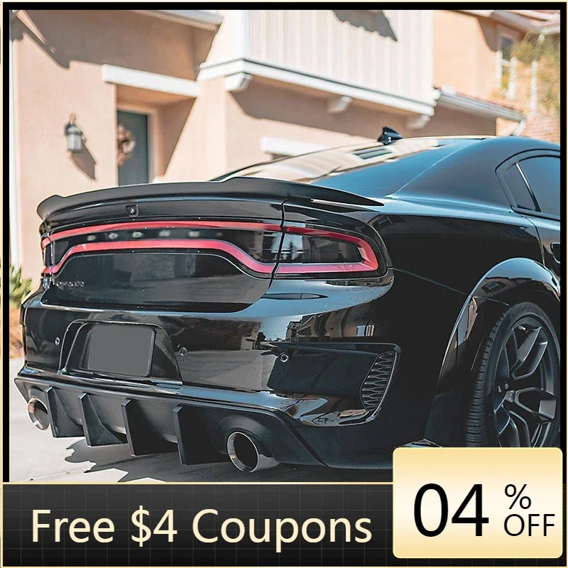 

BR High Quality Rock Style Pp Rear Diffuser Lip Bumper Normal Bumper For Dodge Charger 2015-2023