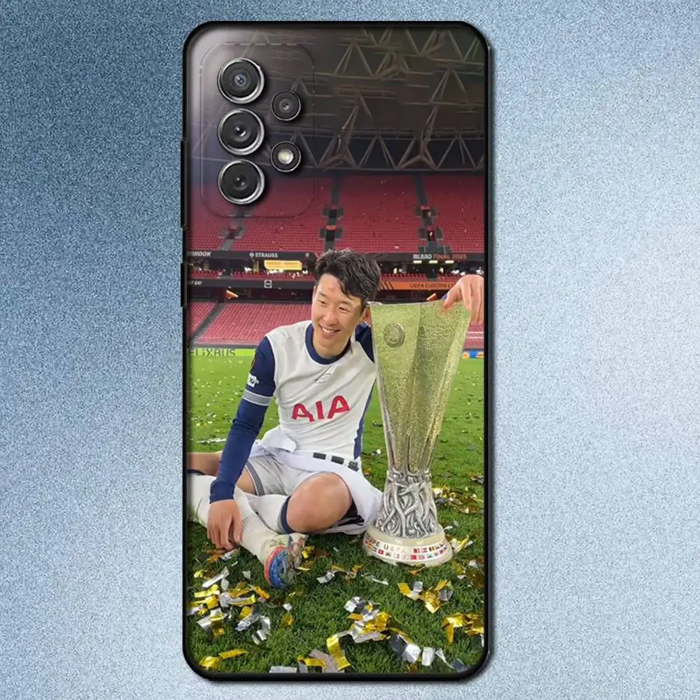 Football S-Son H-Heung-minS Phone Case For Samsung S25,S24,S21,S22,S23,S30,Ultra,S20,Plus,Fe,Lite,Note,10,9,5G Black Cover - Image 4