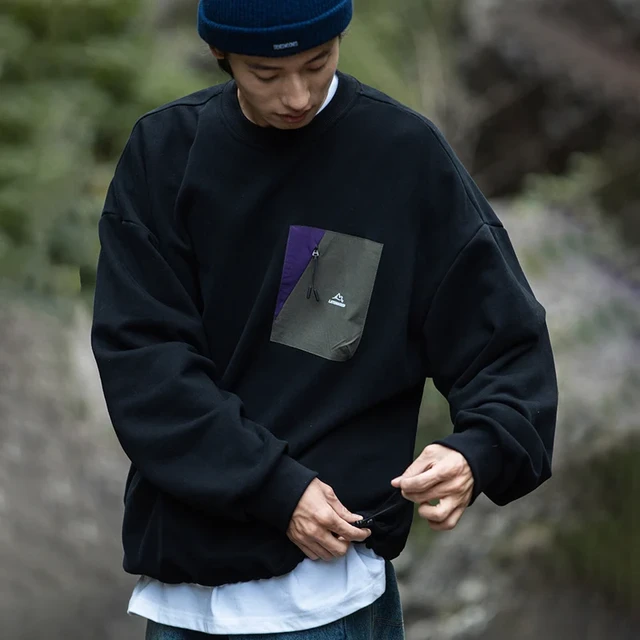Men Lavender Sweatshirt men s Cotton blend Zippered Sweatshirt Casual Autumn Winter Pullover