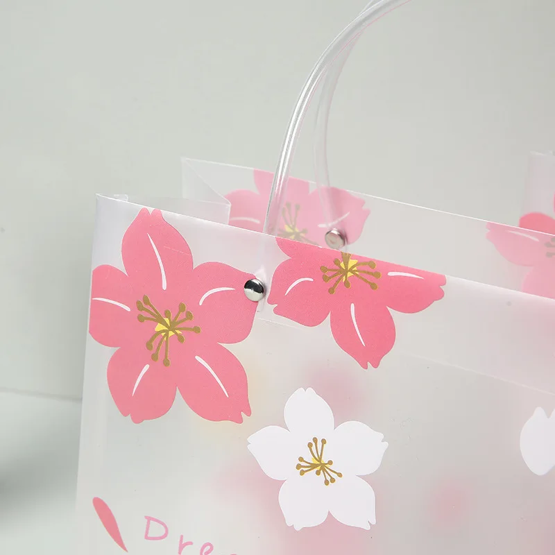 حقيبة حمل Floral Dream - تصميم أنيق "Dreams Are Flowers"، مثالي لتغليف هدايا عيد الميلاد وعيد الميلاد وعيد الشكر