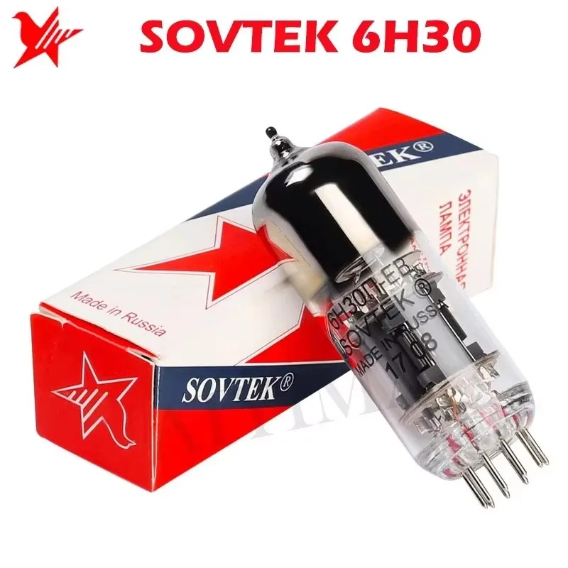 SOVTEK 6H30 Vacuum Tube Audio Valve Replace 6N6 6H30PI Electron Tube Amplifier Amp Kit DIY Factory Test and Matched Genuine