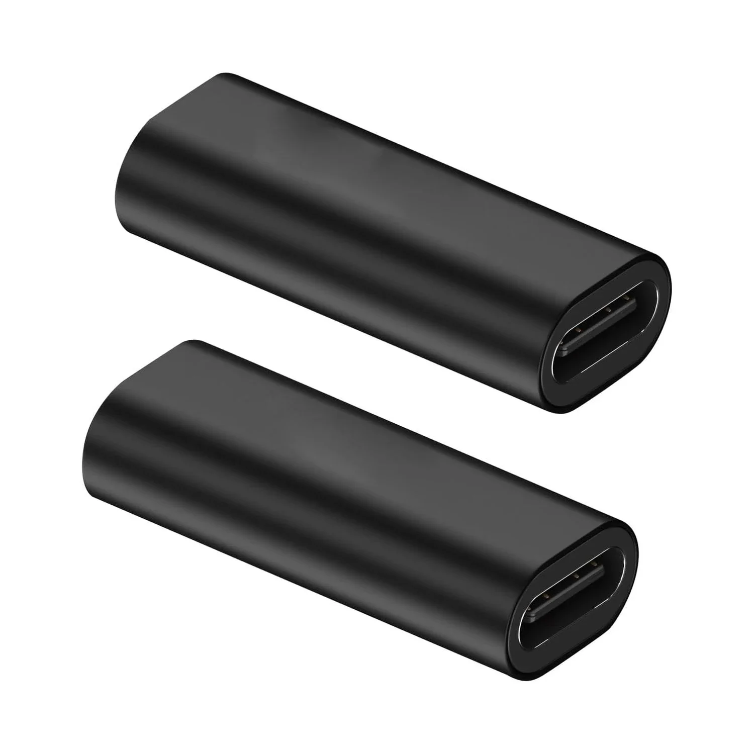 1 Pack USB C Female to Female Adapter Type C Coupler Data Transfer Fast Charging Classroom Projector Laptop Link