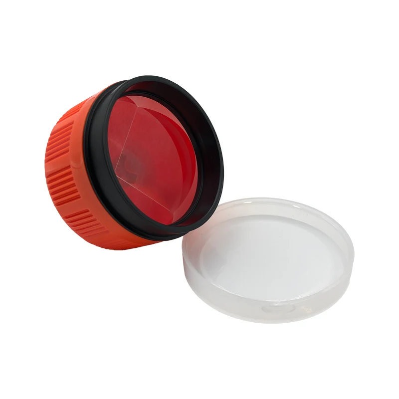 Imagem -03 - Red Prism Substituição Thread M20 com Alumínio Stud 64 mm Fit para Nikon Estação Total Sul e Outros Prismas Marca