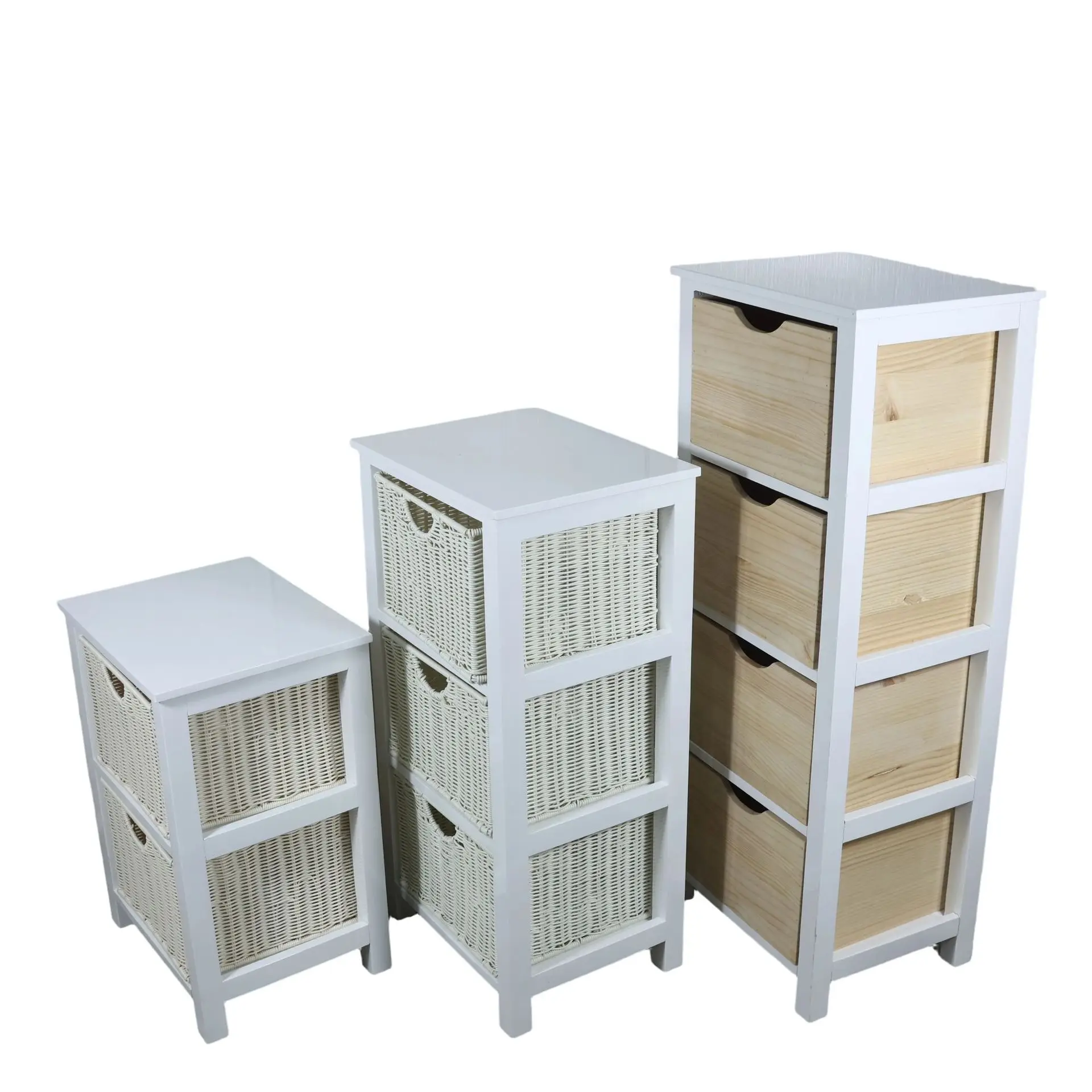 Kalek lattice cabinet floor-to-ceiling storage cabinet, drawer-type storage basket, household living room storage