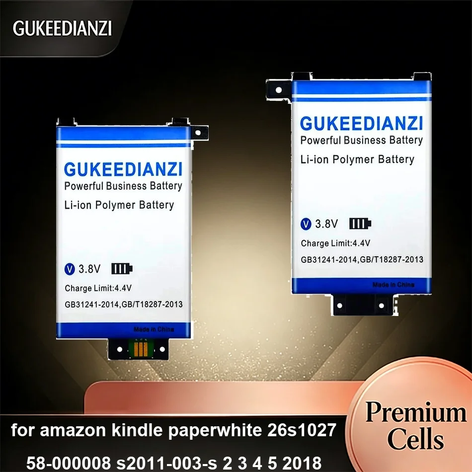 

For Amazon Kindle Paperwhite 26s1027 58-000008 S2011-003-s 2 3 4 5 2018 Battery ST32 58-000426 ST22 MC-354775-05 58-000049