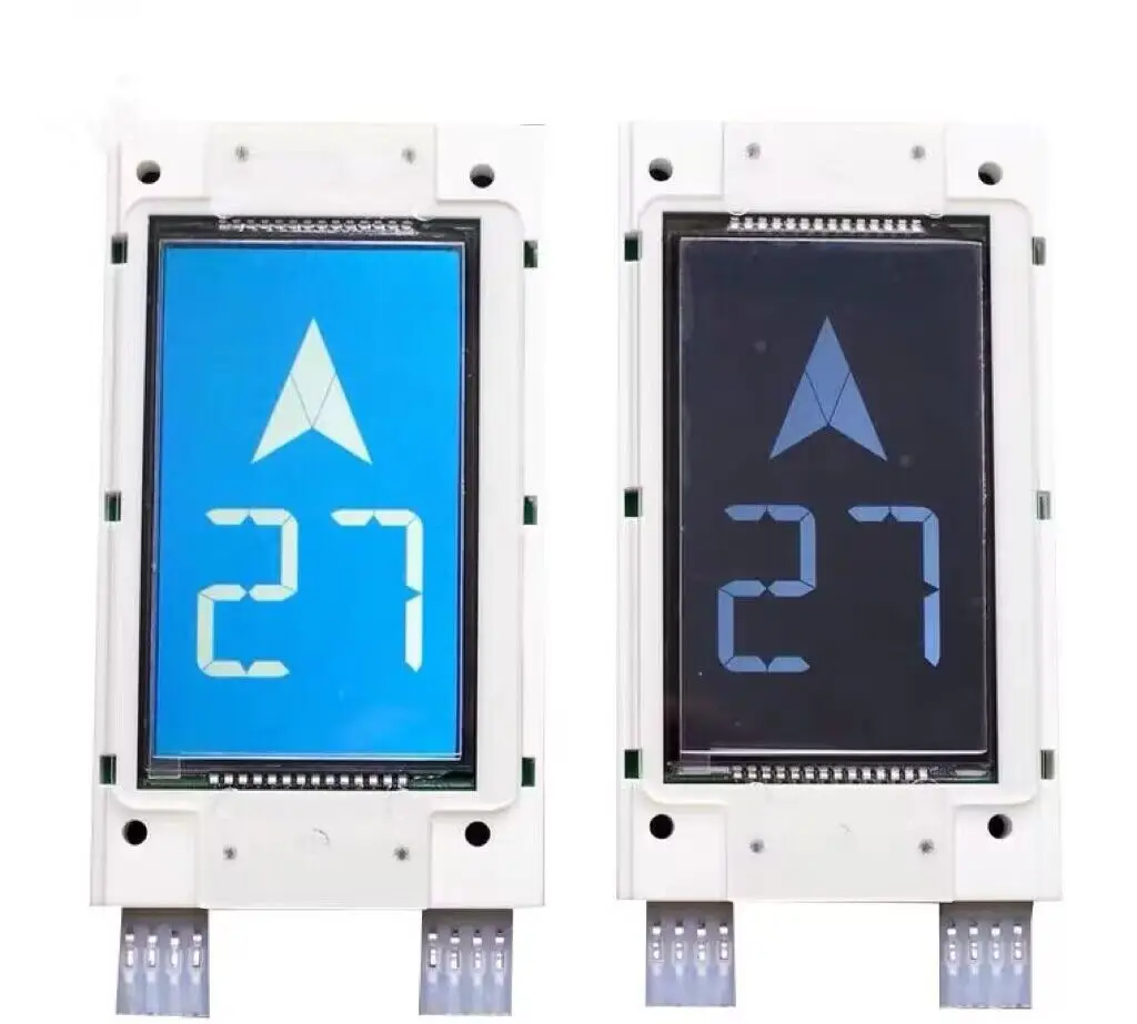 1pcs Elevator LCD Screen 4.3 inch Display Board STN LMBS430-V3.2.2 Blue Black Screen AQ1H1819