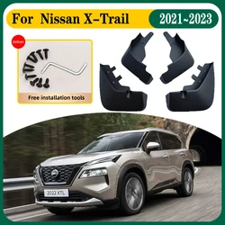 車の泥フラップ,フロントリアフェンダー,車の保護,san x-trail,フェンダーt33,2021,2022,2023