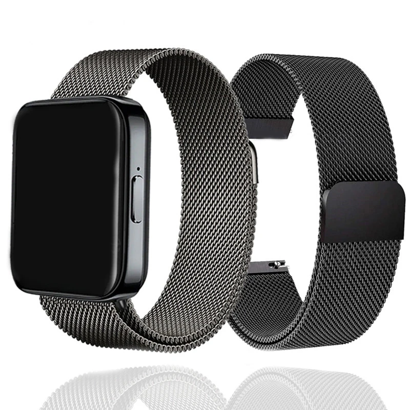 22mm Metal Strap for Realme Watch 3/2 Pro Smart Watch Accessories Magnetic loop Bracelets for Realme watch S/S Pro Wrist Band