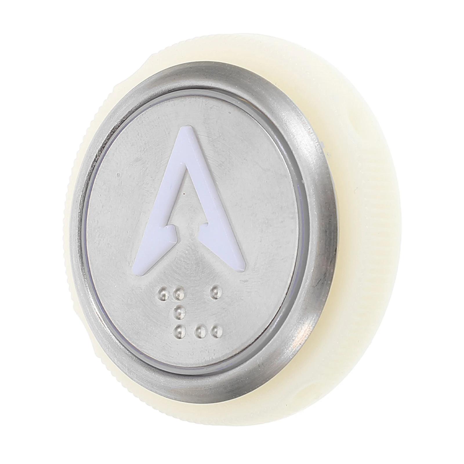 

Round Top And Bottom Stainless Steel Elevator Button Push Release Accessory For Construction Equipment