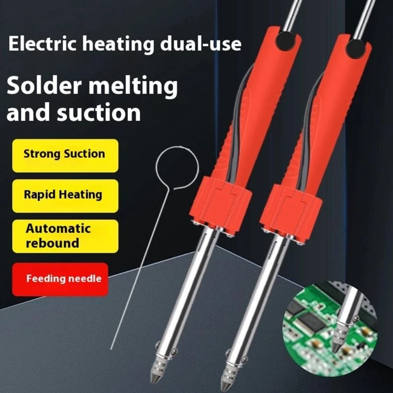 Professional Desoldering Solder Sucker Ergonomic Triggering Switching Durability Plastic Housing For Precise Electronics Work