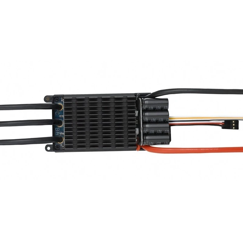 Hob FlyFun 160A جهاز تحكم في السرعة الكهروضوئي عالي الجهد V5 6-14S شحم بدون فرش ESC بدون BEC مع طائرة RC كوادكوبتر DEO