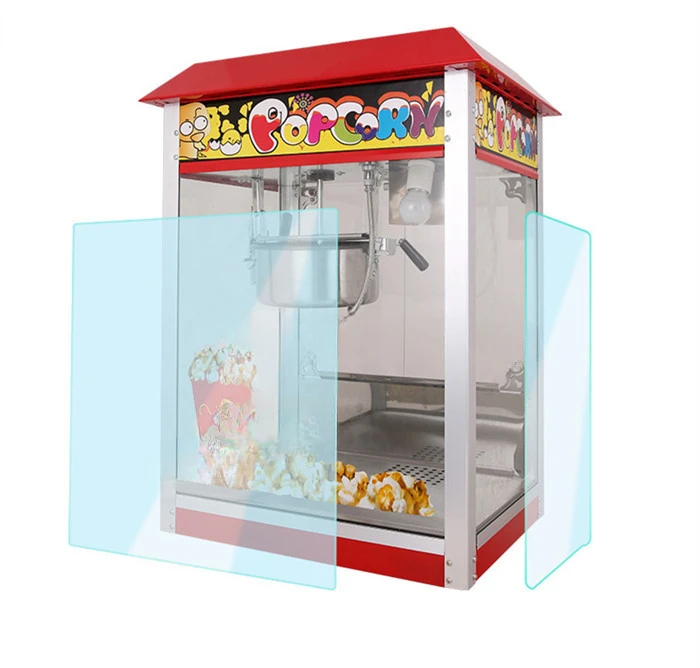 Popular Sale Hot Air Popcorn Making Machine Easy Operation Commercial  Glass Popcorn Making Machine