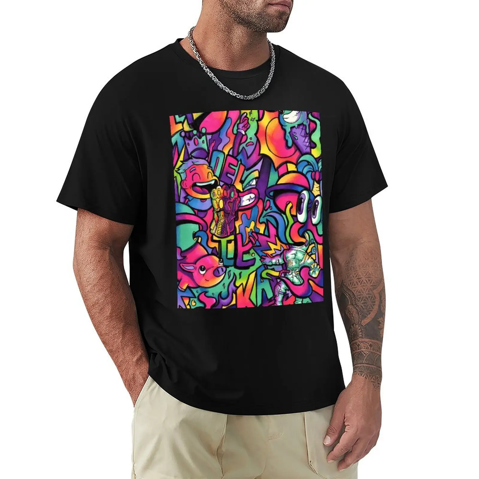 C H A M E L E O N // Camiseta Copic Marker Doodle, camiseta transpirable para viaje
