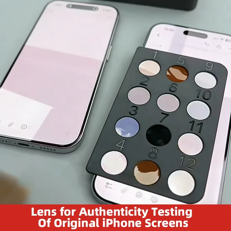 

YCS M.Y Demon-Revealing Mirror Lens for iPhone 12-17 Pro Max FOG Screen Testing Original Screen Authenticity Verification Tools