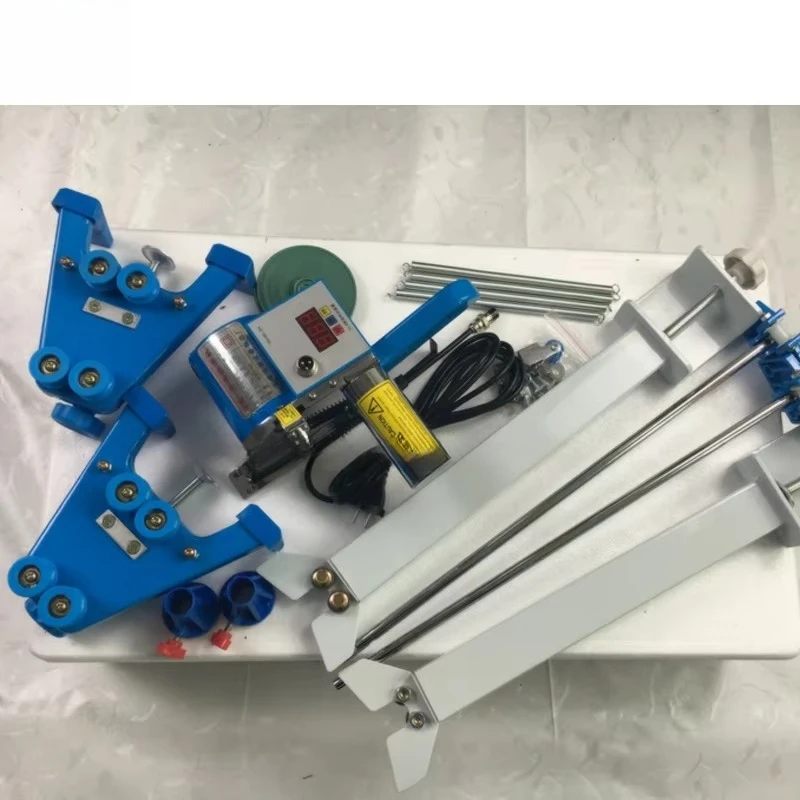 Semi-automatic fabric trimming machine, round knife automatic fabric    , price