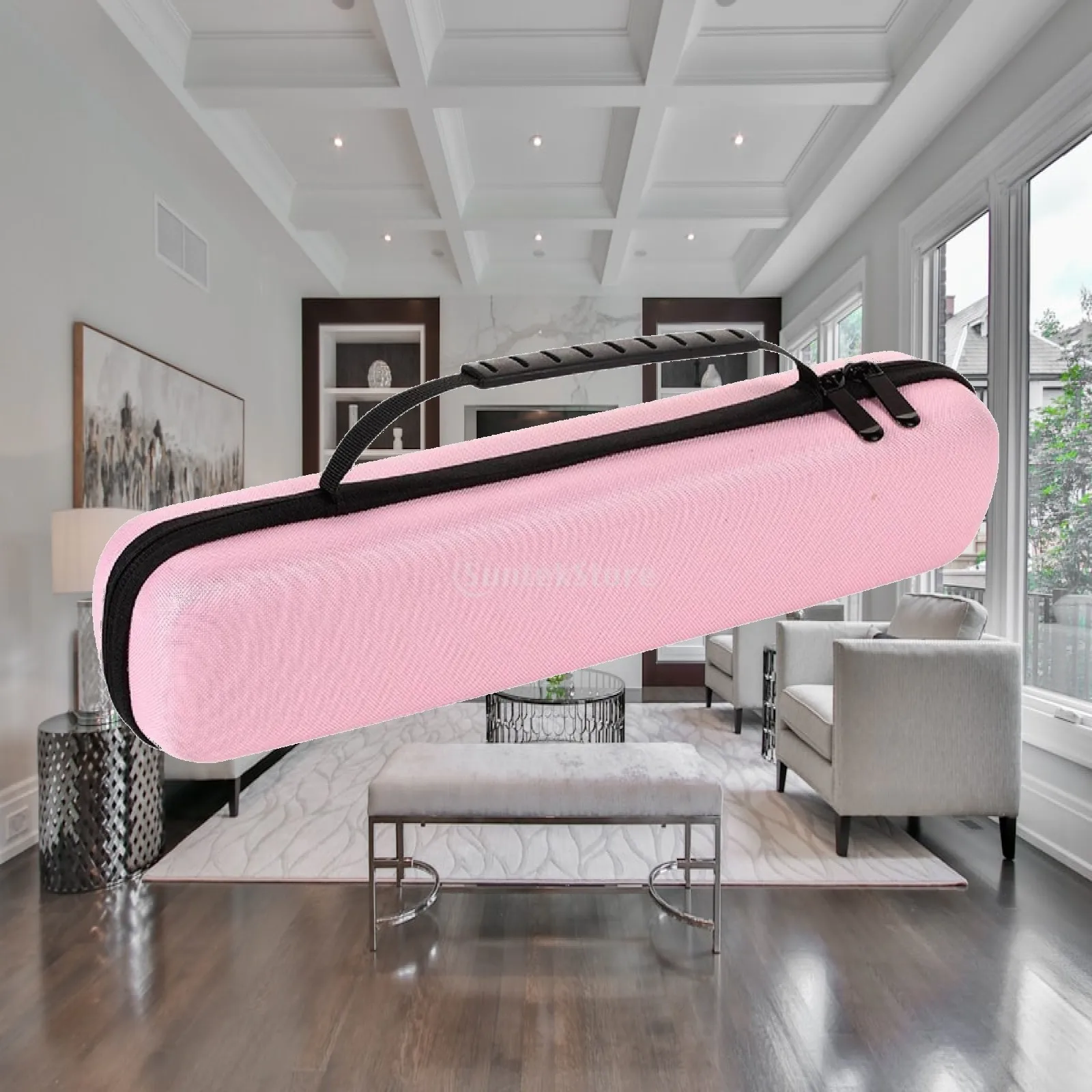 Hair Straightener Case Safeguarding Curling Iron Case Organizer with Pockets Compact Bag with Mesh Pockets Lightweight