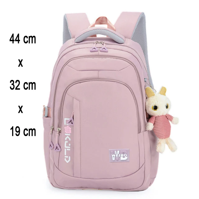 AyeBeau Rucksack Schultasche Mädchen Rucksack für Kinder Kind Kind Teenager weibliche Klasse Schultasche Primäre Frauen Rucksack Teen Bookbag Kit 6