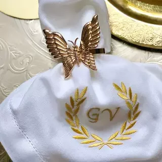 12 Pieces Customized Napkin Personalized Napkins Custom napkins Embroidered Cloth Napkins Wedding Gift Monogrammed Napkins