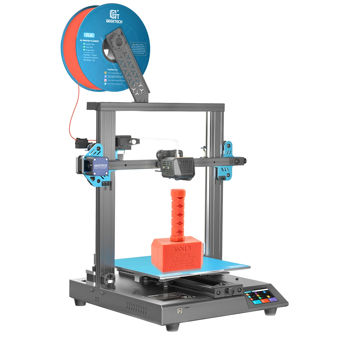 Geeetech Mizar S Wholesale Highly Reliable And Stable One Touch Bed Leveling Easy And Good Quality Printing 3d Printer