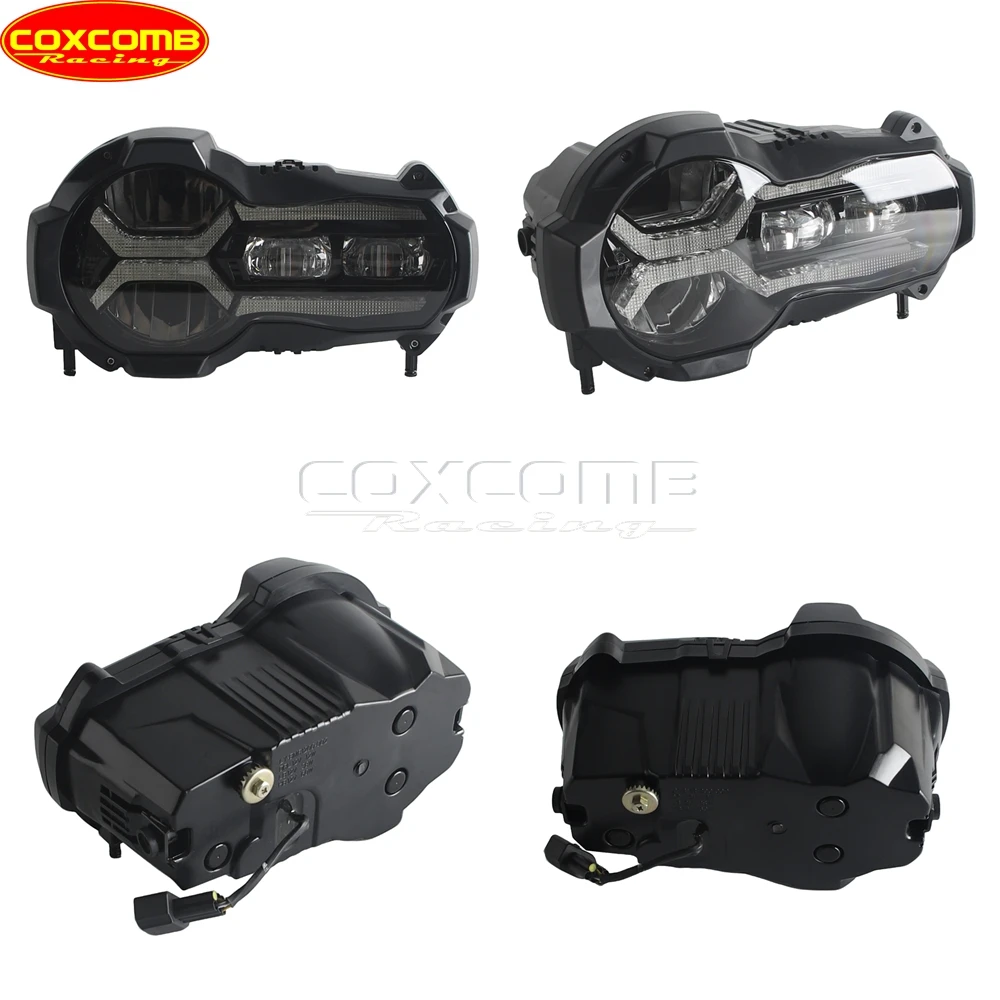 IP67 Waterproof E24 DOT CE LED Headlight DRL Halo Ring High Low Beam Lamp For BMW R1200GS 13-18 R1250GS 19-2023 R1200GS R1250GS