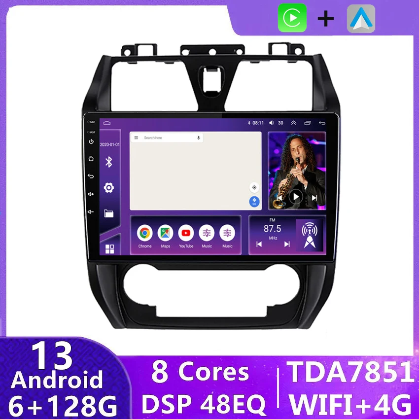 

Android 13 Car Radio Multimedia Player Carplay Auto GPS Navigation DSP BT RDS For Geely Emgrand EC7 1 2009 2010 2011 2012-2016