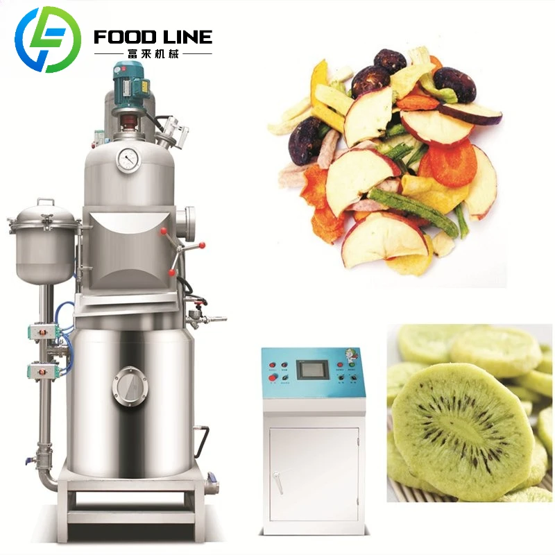 Vacuum Frying Equipment Low Temp Commercial Fryer Stainless Steel Machine for Jackfruit Beetroot Sweet Potato Chips Custom