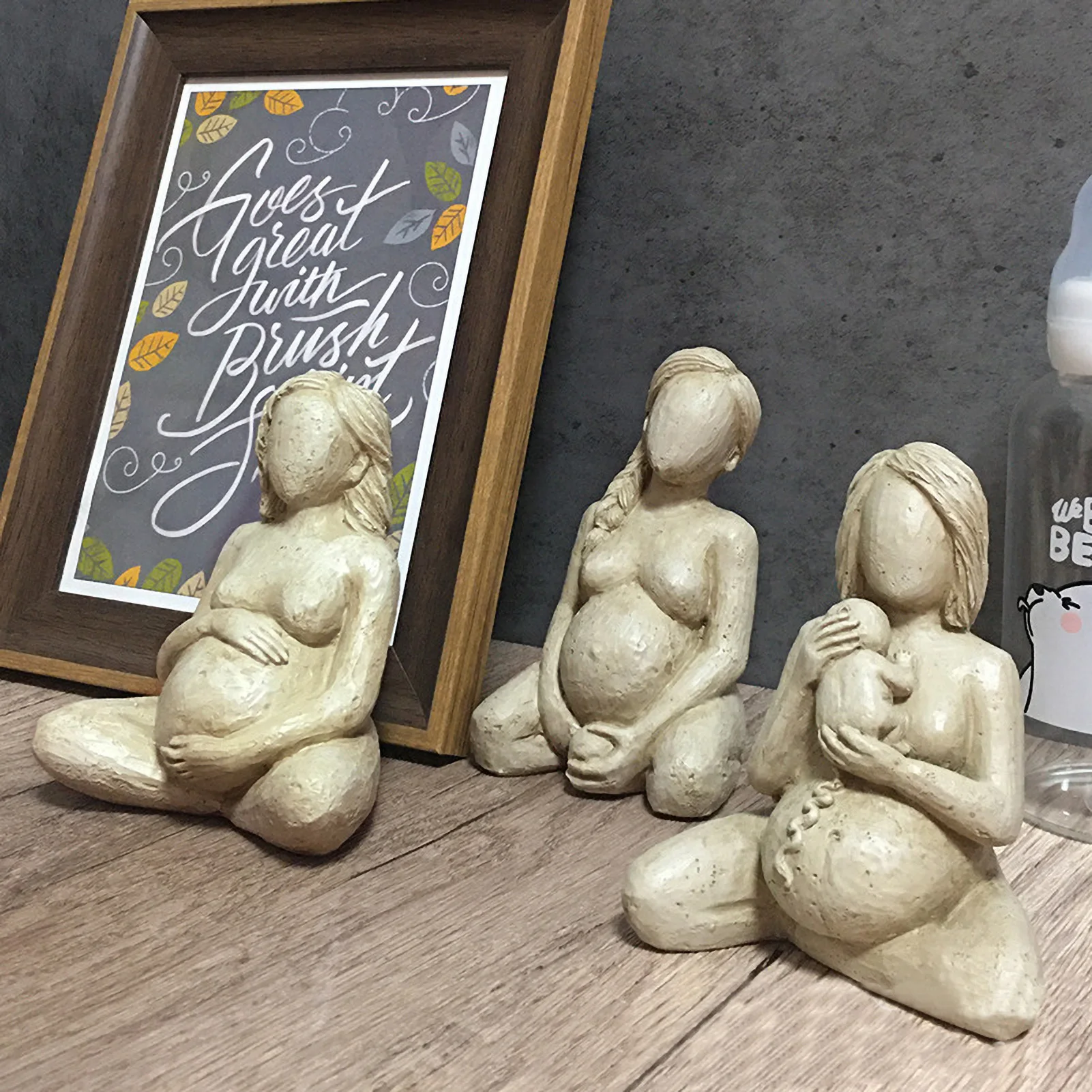 Креативная грязевая женская ск – обзор и цена Resin Art Pregnancy