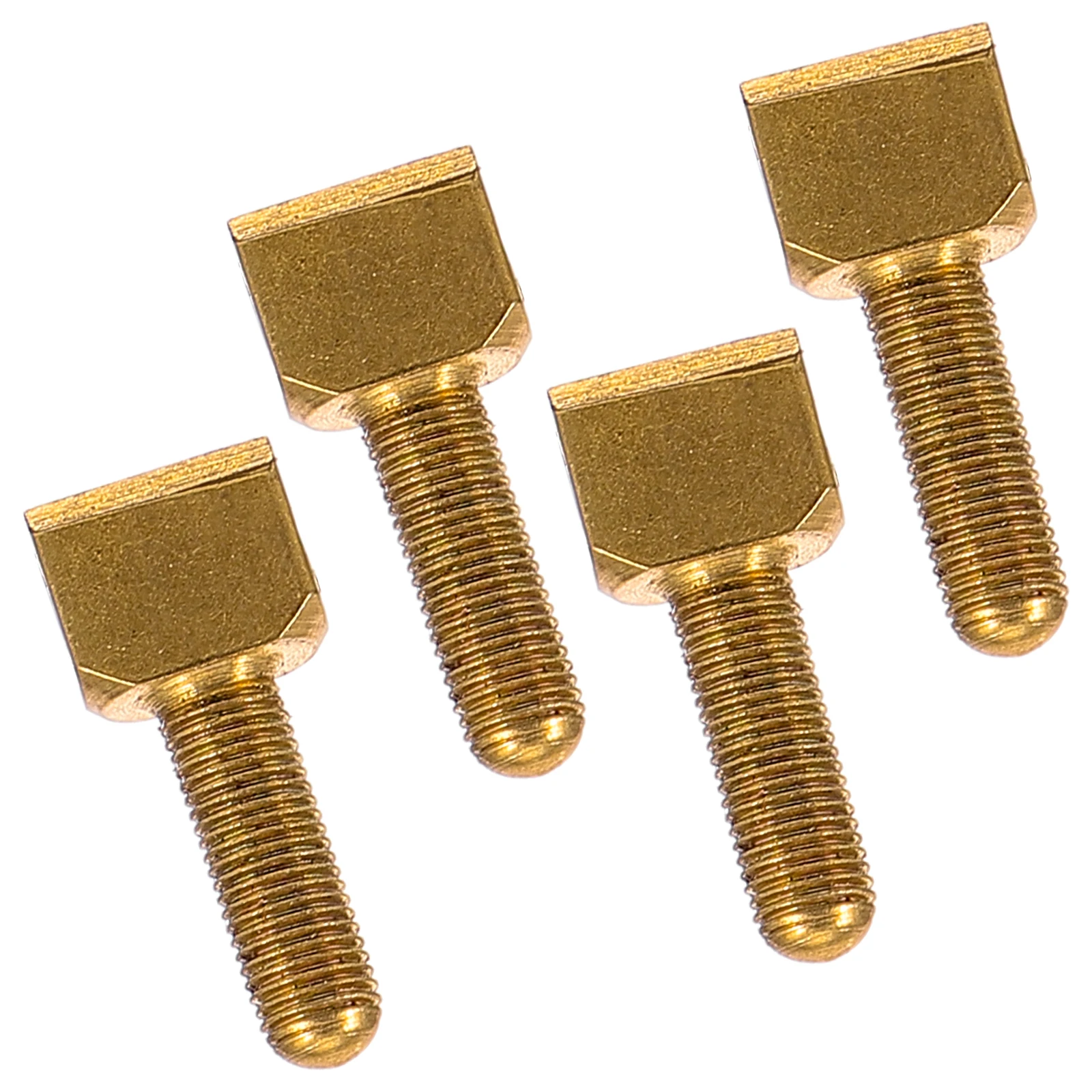 

4pcs Cello Bow Screw Replacement Parts Golden Color Anti Rust High Strength Musical Instrument Fittings Violin Accessories