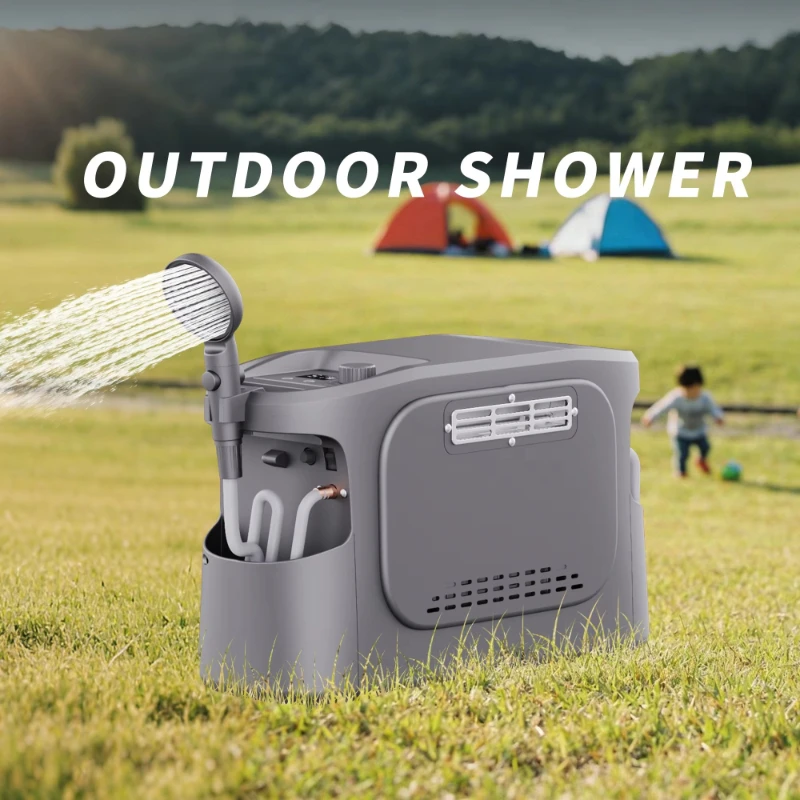 Portable Tankless Hot Water Heater for Outdoor Camping Caravan RV  Operated Instant Portable Water Heater