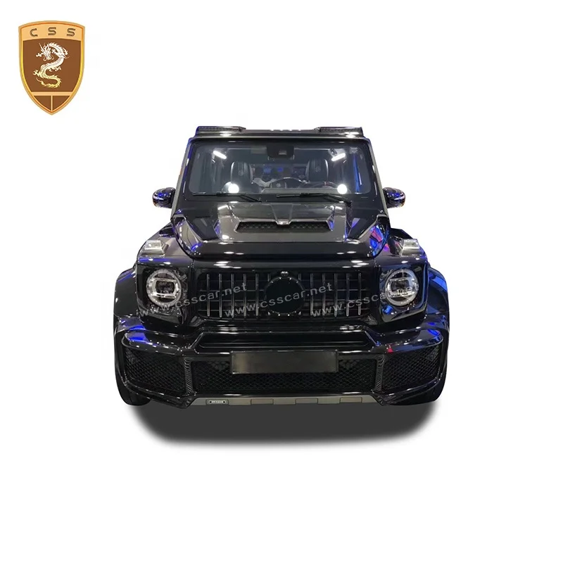 

Dry Carbon Fiber Front Wing G Class W464 Car Bonnet Engine Hoods Vent Cover 2019