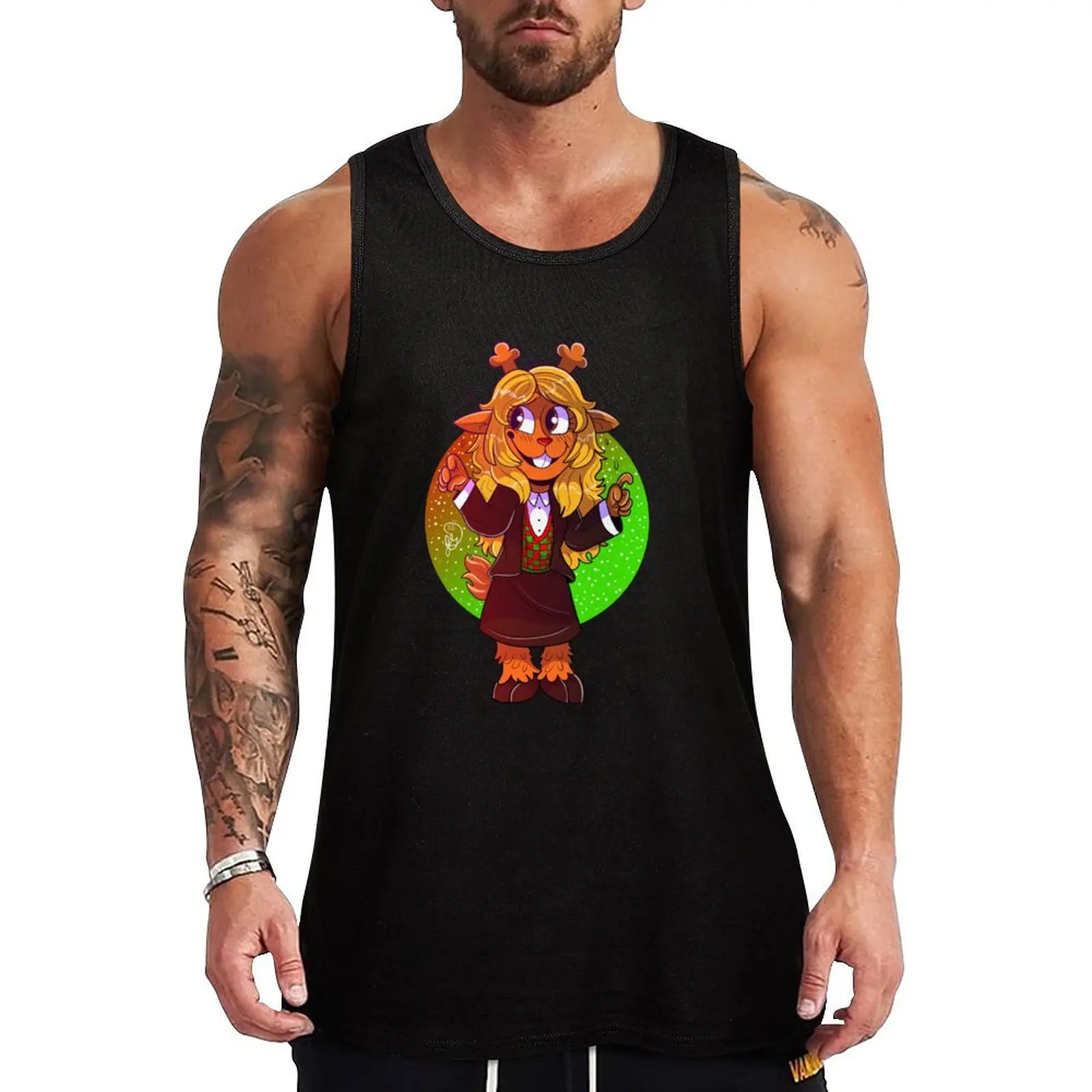 Deltarune Noelle Holiday Tank Top gym clothing men Sports clothing