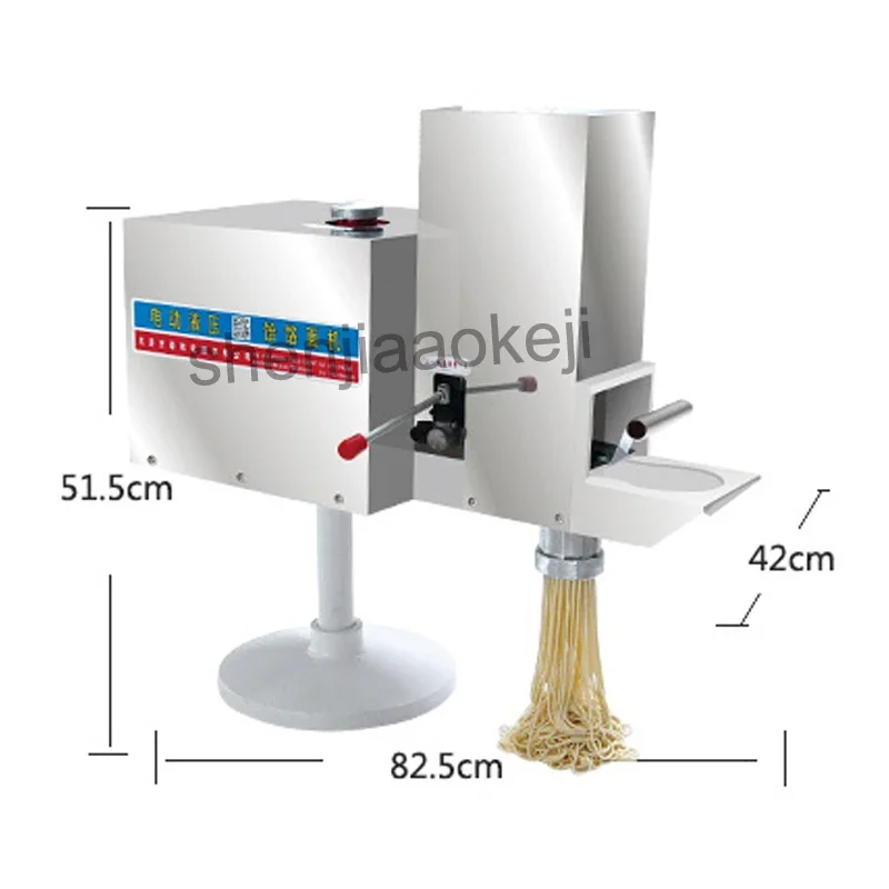 Hydraulic Rake Machine Ramen Panel Machine Stainless Steel Electric Cold Press noodles Machine  220v 2200w 1pc