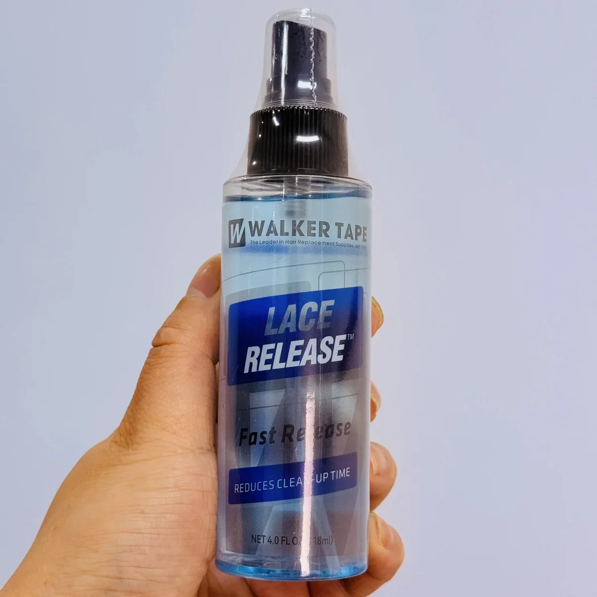Walker Tape Fast-Acting Adhesive Tape Remover Spray for Hair Extensions 4oz/118ml C22 Solvent Hair Glue Remover Lace Release