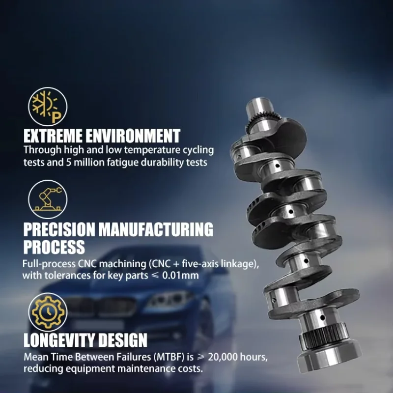 العمود المرفقي 2L، 3L، 5L أجزاء المحرك 13401-54020، 13401-54060، 13401-54080، 13401-54100 العمود المرفقي #3